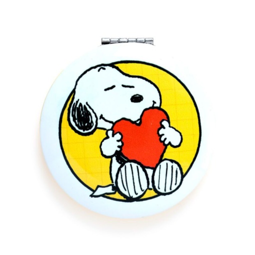 Surtido de espejos de bolsillo de Snoopy y Woodstock de Peanuts