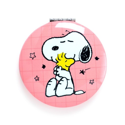 Surtido de espejos de bolsillo de Snoopy y Woodstock de Peanuts