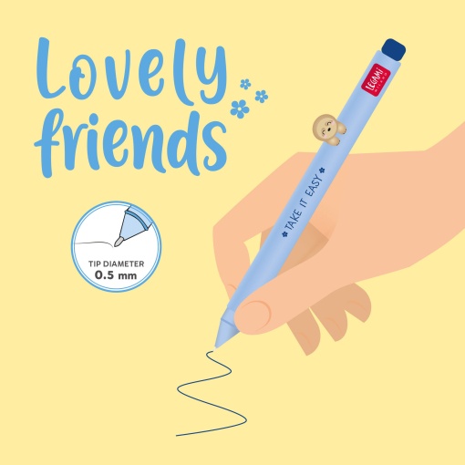 LEGAMI Lovely Friends Sloth "Take it easy" gel pen