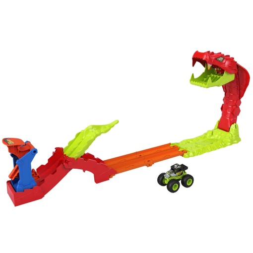 Hot Wheels Monster Trucks pista Snake Slam Takedown Mattel JJN44