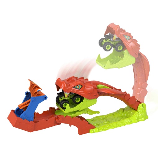 Hot Wheels Monster Trucks pista Snake Slam Takedown Mattel JJN44