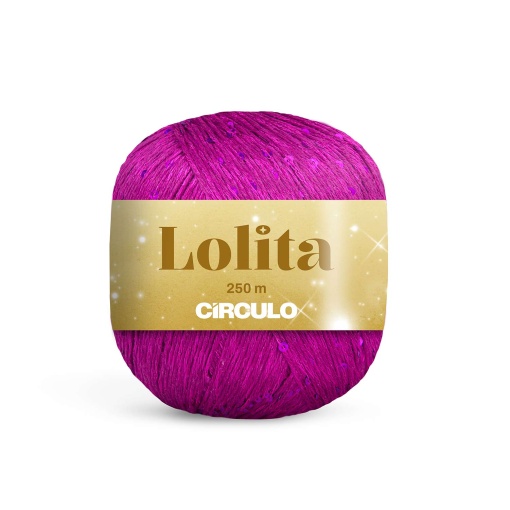 Fio de croché CÍRCULO Lolita 100g amoreira 6345
