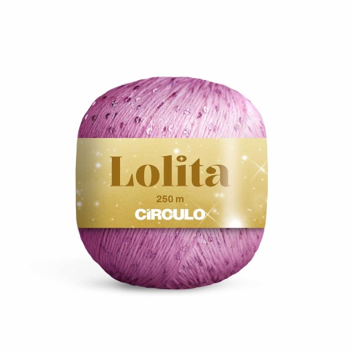 Fio de croché CÍRCULO Lolita 100g violeta 6161
