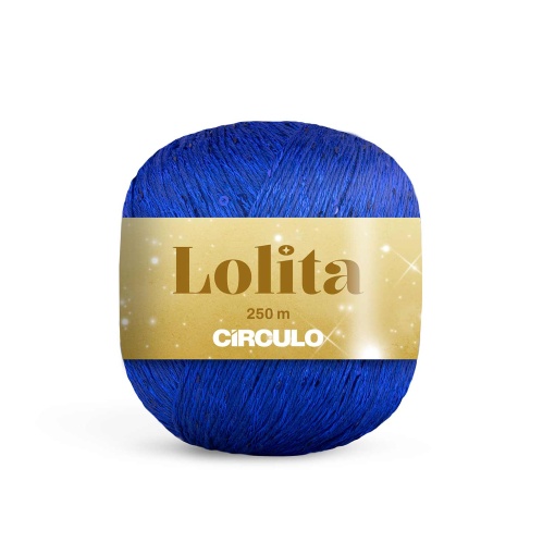 Fio de croché CÍRCULO Lolita 100g azul bic 2829