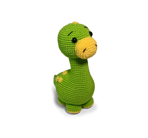 Kit de croché CÍRCULO amigurumi Dinos - Brontossauro 1