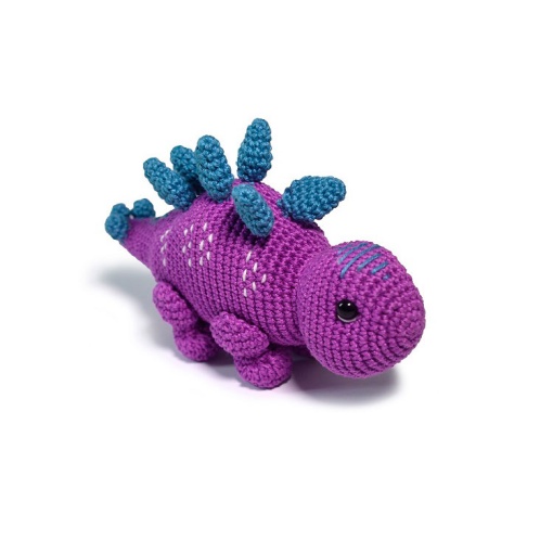 Kit de croché CÍRCULO amigurumi Dinos - Stegossauro 2