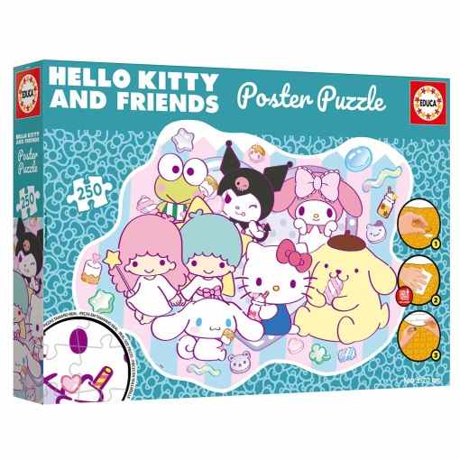 Puzzle EDUCA 250 peças Hello Kitty