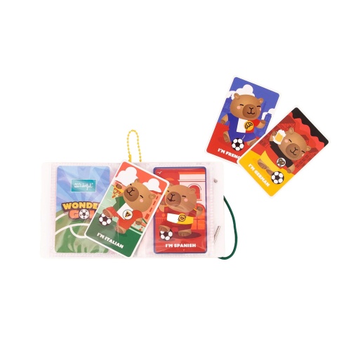 Álbum de tarjetas de objetivos maravillosos del Sr. Maravilloso