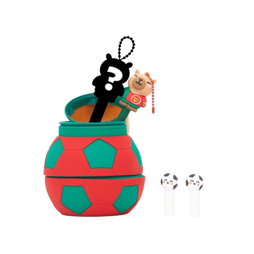 Funda de silicona expandible + 2 bolígrafos borrables + llavero de la selección portuguesa MR.WONDERFUL Wonder Goal