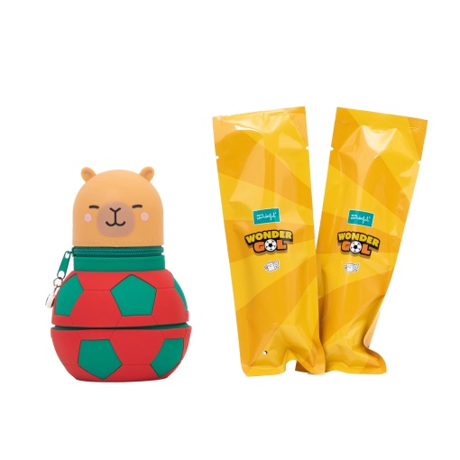 Funda de silicona expandible + 2 bolígrafos borrables + llavero de la selección portuguesa MR.WONDERFUL Wonder Goal