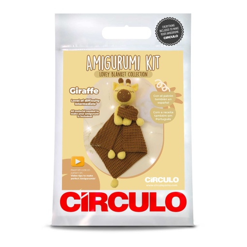 Kit de croché CÍRCULO amigurumi Doudou - Girafa 2