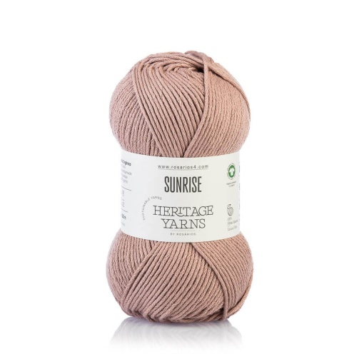 Fio de tricot Rosários 4 Sunrise 100 g rato