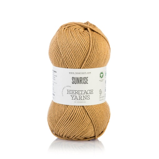 Fio de tricot Rosários 4 Sunrise 100 g cappuccino