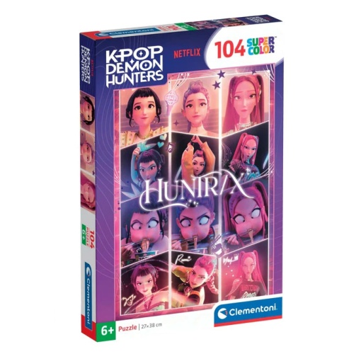 Puzzle CLEMENTONI 104 peças K-Pop Demon Hunters Huntrix