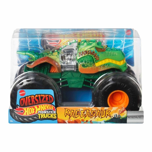 Hot Wheels Monster Trucks oversized metalizado Rageasaur Mattel FYJ83/JMT19