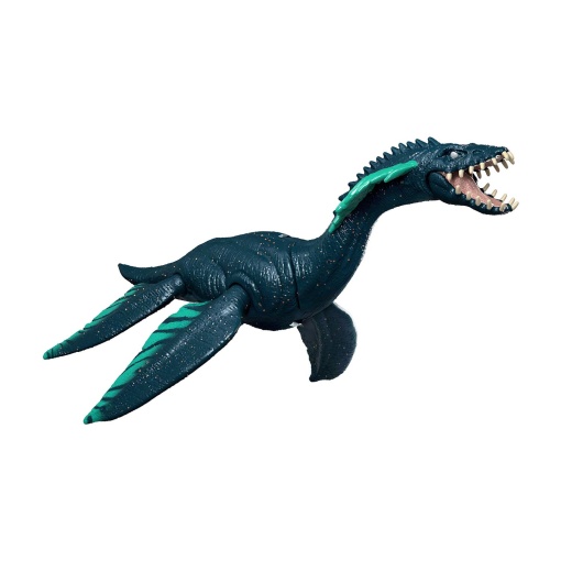 Pack de supervivencia de Jurassic World Plesiosaurus frenético de 18 cm Mattel JGB72 / JKL57