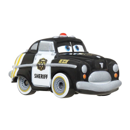 Mini figuras de Disney Pixar Cars: Chick Hicks, Rayo McQueen y Sheriff Mattel (3 unidades) GKG01 / JBH26