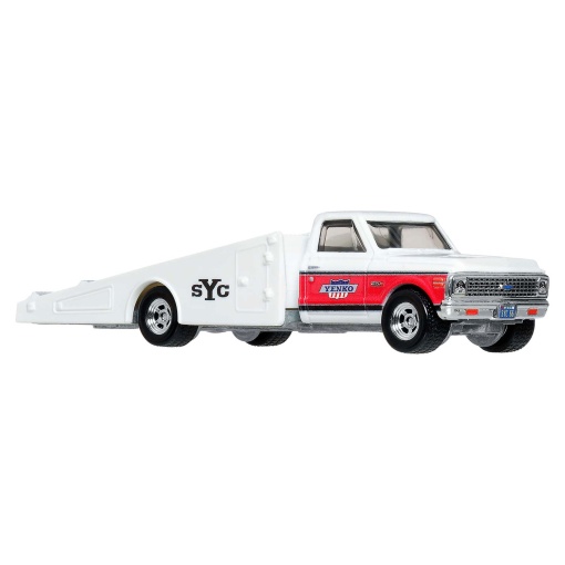 Hot Wheels Premium Car Culture Team Transport '66 Chevrolet Corvair / 72' Chevy Ramp Truck Mattel FLF56 / JHX91