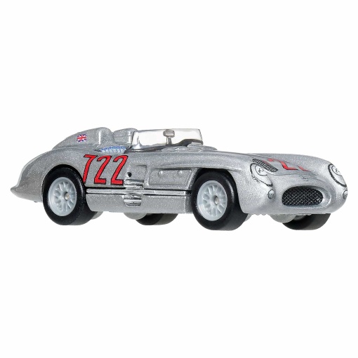 Transporte de equipo Hot Wheels Premium Car Culture Mercedes-Benz 300 SLR / Mercedes-Benz Renntransporter Mattel FLF56 / JHX90