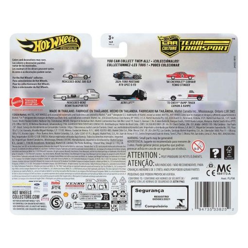 Hot Wheels Premium Car Culture Team Transport 2024 Ford Mustang RTR Spec 5-FD / Aero Lift Mattel FLF56 / JHX92