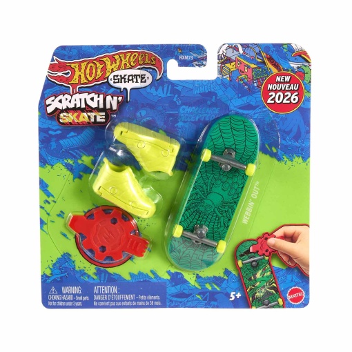 Hot Wheels Skate Scratch n' Skate Webbin Out Mattel HXM73 / JMC41