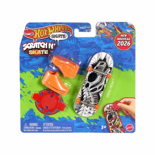 Hot Wheels Skate Scratch n' Skate Fossil Freak Mattel HXM73 / JMC44