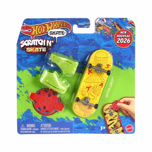 Hot Wheels Skate Scratch n' Skate Rotten Lunch Mattel HXM73 / JMC46
