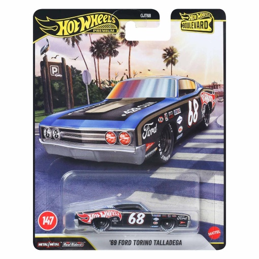 Hot Wheels Premium Boulevard '69 Ford Torino Talladega Mattel GJT68 / JHW28