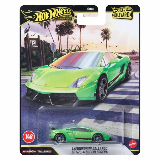 Hot Wheels Premium Boulevard Lamborghini Gallardo LP 570-4 Superleggera Mattel GJT68 / JHW33