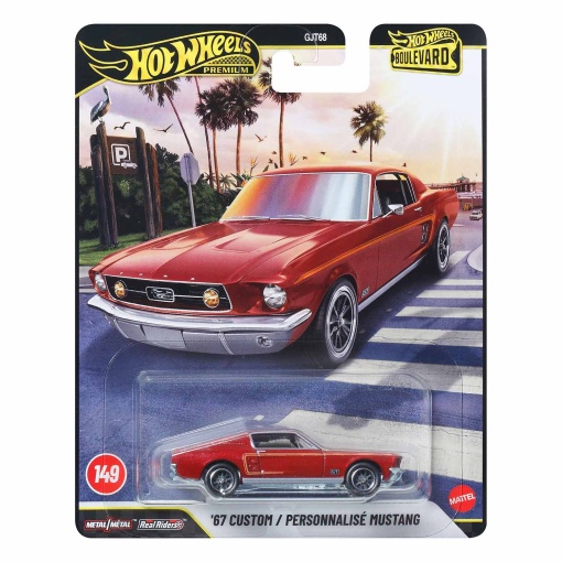Hot Wheels Premium Boulevard '67 Mustang personalizado Mattel GJT68 / JHW40