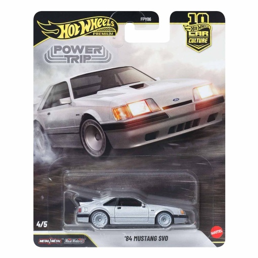 Hot Wheels Premium Car Culture Power Trip '84 Mustang SVO Mattel FPY86/JKF31