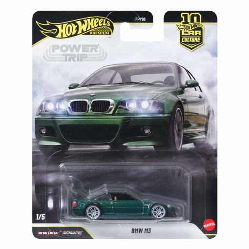 Hot Wheels Premium Car Culture Power Trip BMW M3 Mattel FPY86 / JKF30