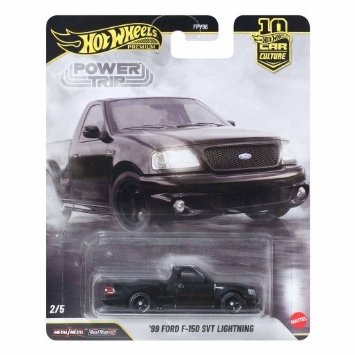 Hot Wheels Premium Car Culture Power Trip '99 Ford F-150 SVT Lightning Mattel FPY86/JKF33