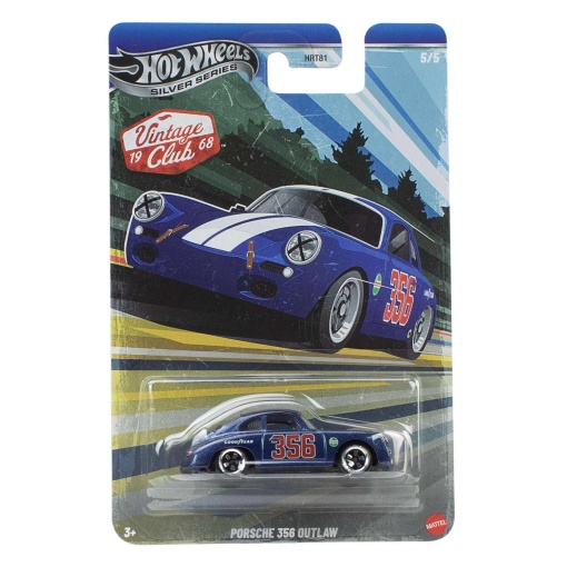 Hot Wheels Silver Series Vintage Club Porsche 356 Outlaw Mattel HRT81 / JKY28