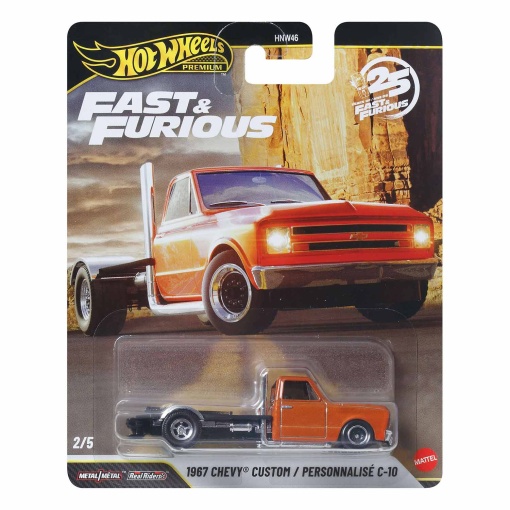 Hot Wheels Premium Fast & Furious 1967 Chevy Custom C-10 Mattel HNW46 / JHW61-LA10