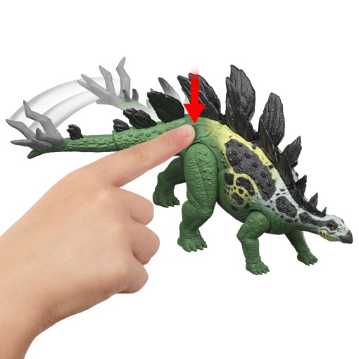 Supervivencia Jurásica Estegosaurios Gigantes Destructores 35cm Mattel JGB92 / JKL85