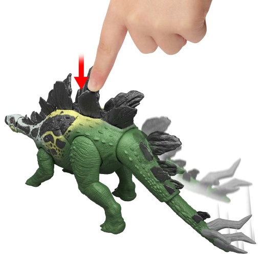 Supervivencia Jurásica Estegosaurios Gigantes Destructores 35cm Mattel JGB92 / JKL85