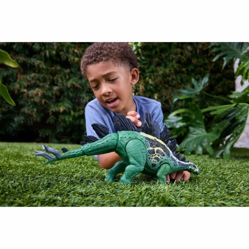 Supervivencia Jurásica Estegosaurios Gigantes Destructores 35cm Mattel JGB92 / JKL85