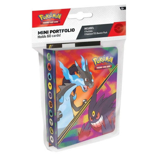 Pokémon TCG: Megaevolución Llamas Fantasmales - Mini álbum + paquete de refuerzo