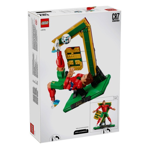 LEGO Editions Cristiano Ronaldo - Leyenda del fútbol 43016