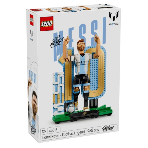 LEGO Editions Lionel Messi - Leyenda del fútbol 43015