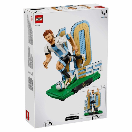 LEGO Editions Lionel Messi - Leyenda del fútbol 43015