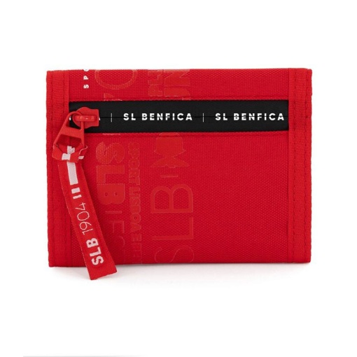 Carteira com velcro BENFICA vermelho