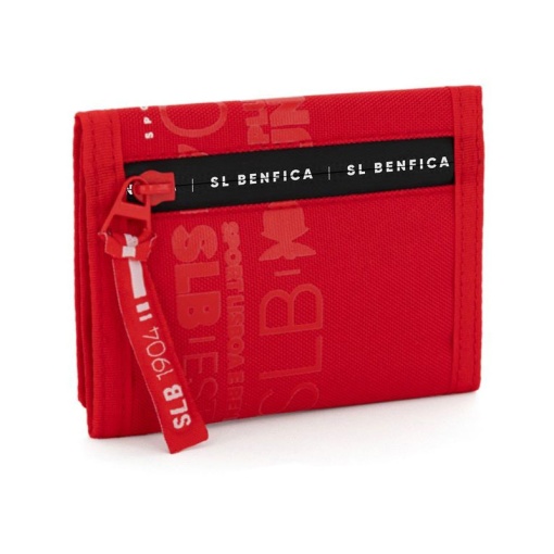 Carteira com velcro BENFICA vermelho