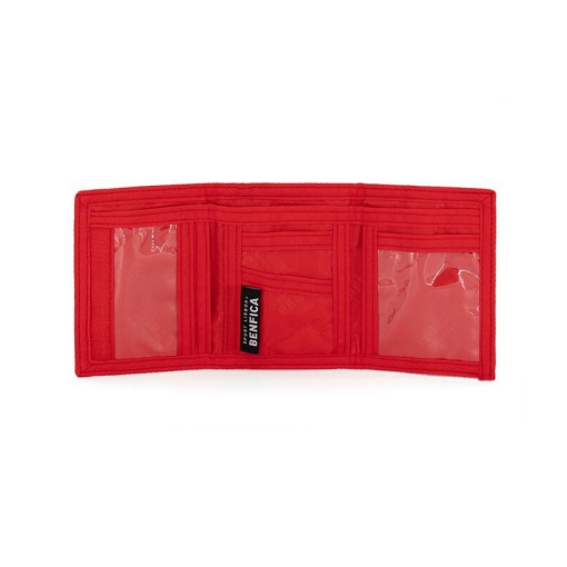 Carteira com velcro BENFICA vermelho