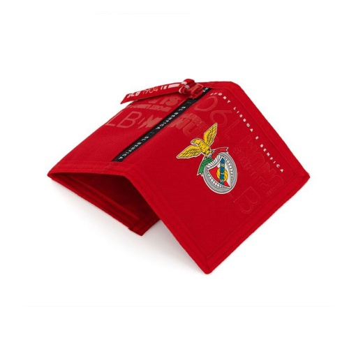 Carteira com velcro BENFICA vermelho