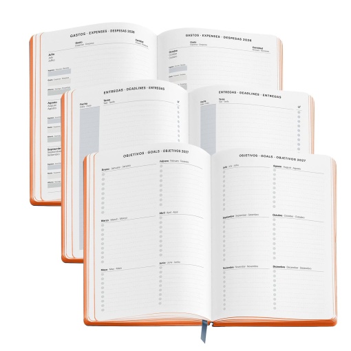 AGENDA ESCOLAR SEMANAL A5 2026/27 18 MESES MIQUELRIUS BACK TO BASICS MARINHO COM ELASTICO MR26926