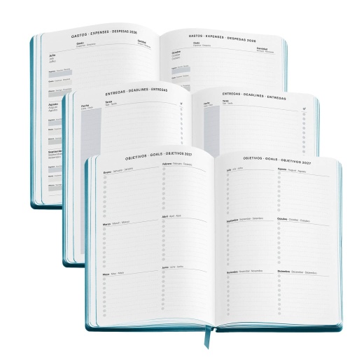 AGENDA ESCOLAR SEMANAL A5 2026/27 18 MESES MIQUELRIUS BACK TO BASICS PETROLEO COM ELASTICO MR26927