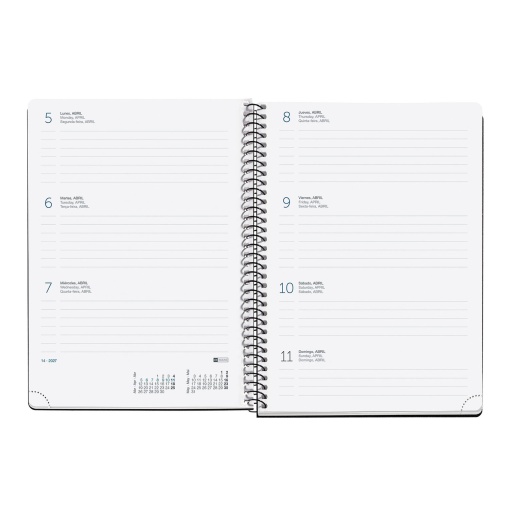 AGENDA ESCOLAR SEMANAL A5 2026/27 18 MESES ESPIRAL MIQUELRIUS PLUS BERRIES MR34613