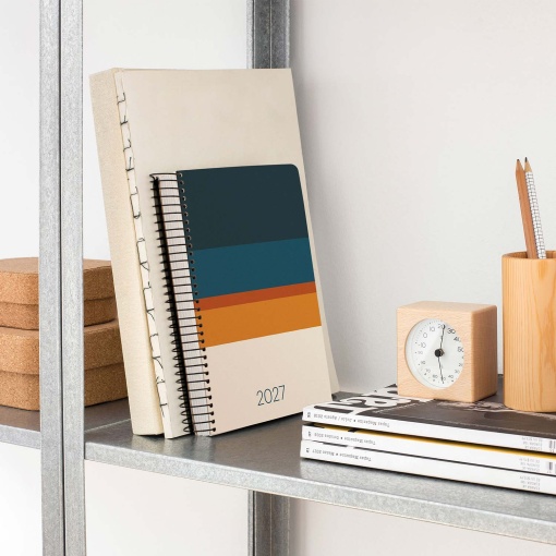 AGENDA ESCOLAR SEMANAL A5 2026/27 18 MESES ESPIRAL MIQUELRIUS PLUS SUNSET MR34614